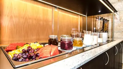 Essen im Hotel oder in der Nähe
