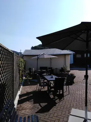 Ein Restaurant oder anderes Speiselokal in der Unterkunft Landpension Haupt