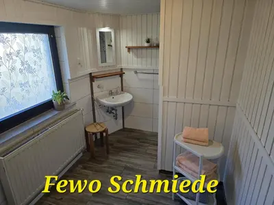 Grundriss der Unterkunft Ferienwohnung zur Schmiede