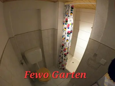 Ein Badezimmer in der Unterkunft Ferienwohnung zur Schmiede