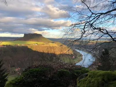 Naturlandschaft in der Nähe der Pension