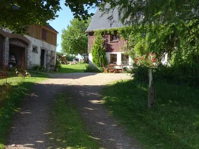 Ein Garten an der Unterkunft Urselhof