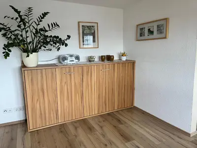 Küche/Küchenzeile in der Unterkunft Ferienwohnung Schink - nahe Chemnitz