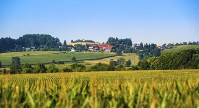 Naturlandschaft in der Nähe des Hotels