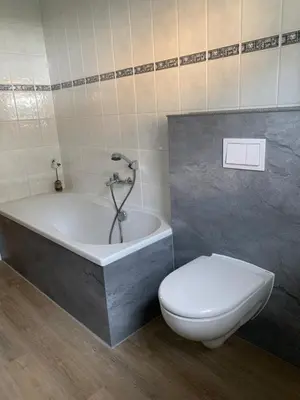Ein Badezimmer in der Unterkunft Fewo Ehrlich Sächs. Schweiz