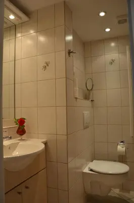 Ein Badezimmer in der Unterkunft Ferienwohnung Richter