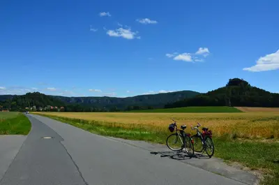 Naturlandschaft in der Nähe der Ferienwohnung