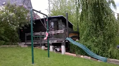 Ein Kinderspielbereich in der Unterkunft Schluchthäusl