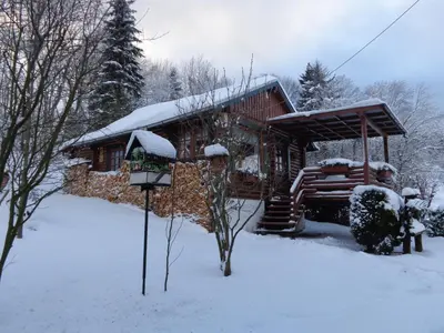 Ferienhaus Sachse im Winter