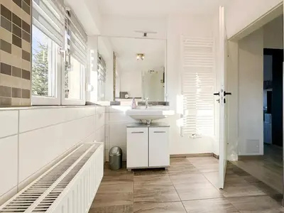 Ein Badezimmer in der Unterkunft Ferienwohnung2 Grimma