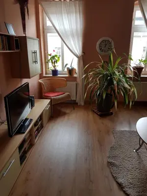 TV/Unterhaltungsangebot in der Unterkunft Kleine gemütliche Ferienwohnung