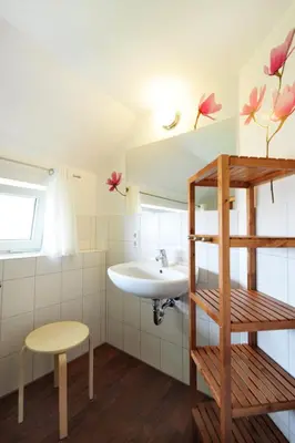 Ein Badezimmer in der Unterkunft Bergoase Panorama-Apartments