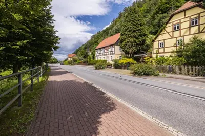 Naturlandschaft in der Nähe der Ferienwohnung
