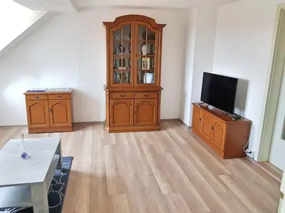 TV/Unterhaltungsangebot in der Unterkunft Ferienwohnung 