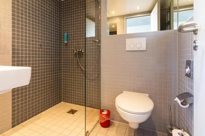 Ein Badezimmer in der Unterkunft Biendo Hotel