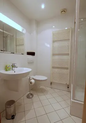 Ein Badezimmer in der Unterkunft Ferienhaus Vera