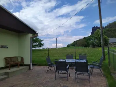 Naturlandschaft in der Nähe des Ferienhauses