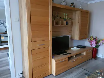 TV/Unterhaltungsangebot in der Unterkunft Ferienwohnung an der Dresdner Heide - Langebrück