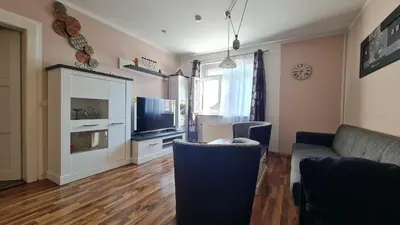 TV/Unterhaltungsangebot in der Unterkunft Ferienwohnung Charlett