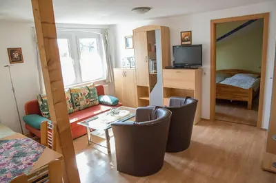 TV/Unterhaltungsangebot in der Unterkunft Apartment der Villa Elsa