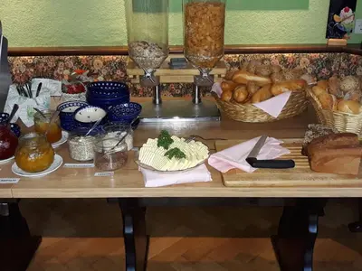Essen in der Pension oder in der Nähe