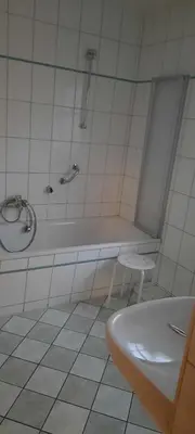 Ein Badezimmer in der Unterkunft Pension Sorrento