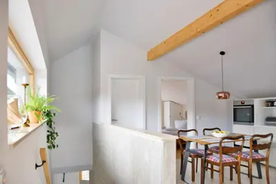 Küche/Küchenzeile in der Unterkunft Ferienwohnung Sonne