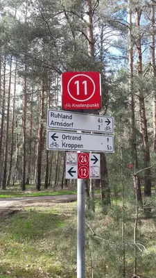 Naturlandschaft in der Nähe der Ferienwohnung
