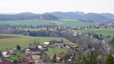 Naturlandschaft in der Nähe der Ferienwohnung