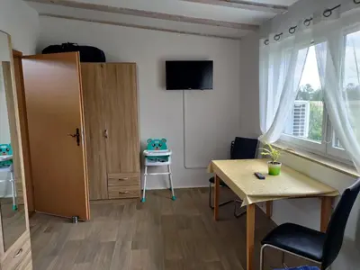TV/Unterhaltungsangebot in der Unterkunft Ferienwohnung Oertel - [#121787]