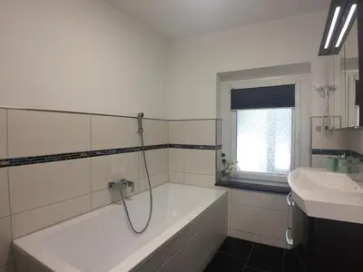 Ein Badezimmer in der Unterkunft Matzelhaus