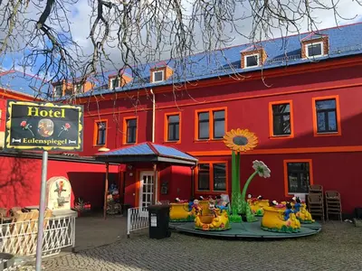 Das Gebäude in dem sich das Hotel befindet
