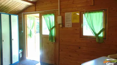 Grundriss der Unterkunft Blockhütte am Kegelsberg