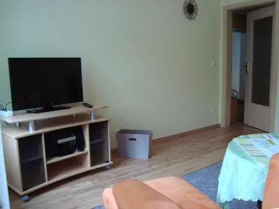 TV/Unterhaltungsangebot in der Unterkunft Ferienwohnung Kriedel