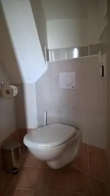 Ein Badezimmer in der Unterkunft Ferienhaus Fernblick Altenberg