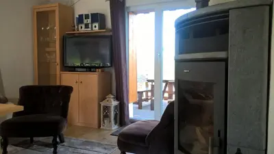 TV/Unterhaltungsangebot in der Unterkunft Ferienhaus Fernblick Altenberg