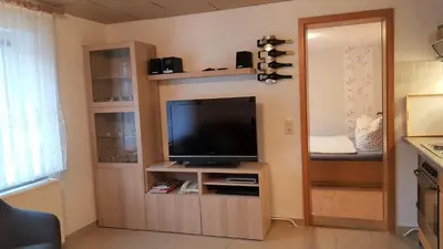 TV/Unterhaltungsangebot in der Unterkunft Ferienwohnung Nickl