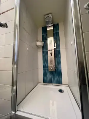 Ein Badezimmer in der Unterkunft Sweet Home Inside Dresden Apartment One