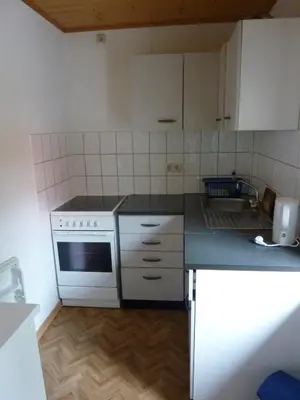 Küche/Küchenzeile in der Unterkunft Gästehaus Gauernitzer Hof