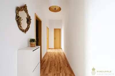 Grundriss der Unterkunft PINEAPPLE APARTMENTS - Dresden Zwinger - 55qm