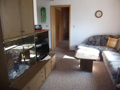 TV/Unterhaltungsangebot in der Unterkunft Ferienwohnung Erzgebirge - Pobershau - mit schönem Ausblick, ruhige, beste Lage