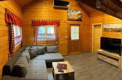 TV/Unterhaltungsangebot in der Unterkunft Ferienhaus am Goldbach