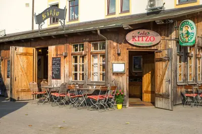 Das Gebäude in dem sich das Hotel befindet