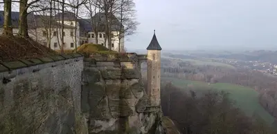 Naturlandschaft in der Nähe der Ferienwohnung