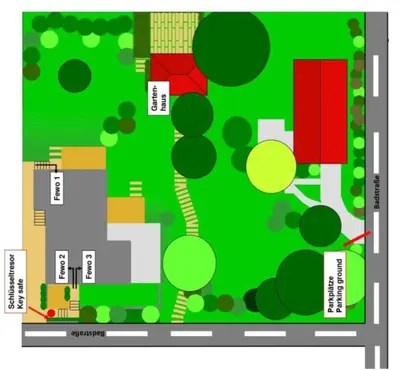 Grundriss der Unterkunft Grüne Oase mit eigener Terrasse zwischen Altstadt und Hafen #2