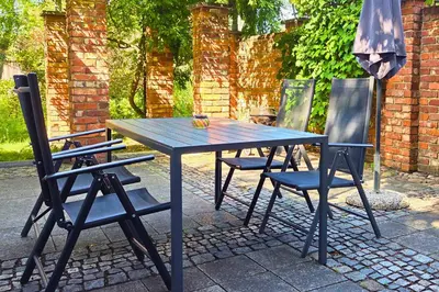 Grundriss der Unterkunft Gemütliches eigenes Häuschen mit Terrasse & Garten - optimal gelegen zwischen Altstadt & Hafen #4