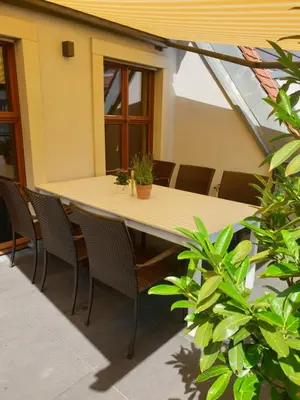Grundriss der Unterkunft Modernes Apartment an der Frauenkirche