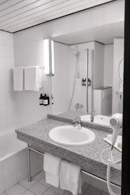 Ein Badezimmer in der Unterkunft Hotel Dresden Neustadt