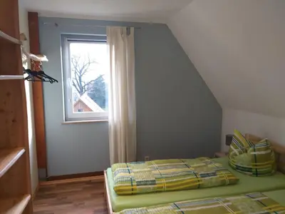 Ein Bett oder Betten in einem Zimmer der Unterkunft Ferienappartment Henke