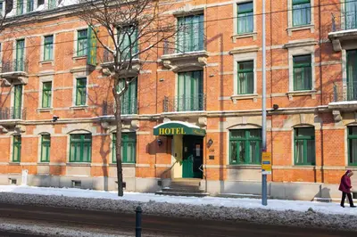 Hotel Amadeus Dresden Neustadt im Winter